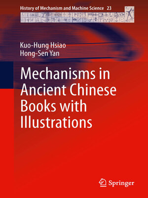 cover image of Mechanisms in Ancient Chinese Books with Illustrations